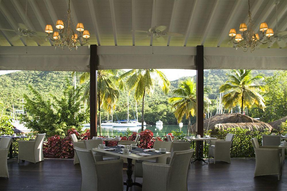Marigot Bay Resort And Marina Ресторан фото
