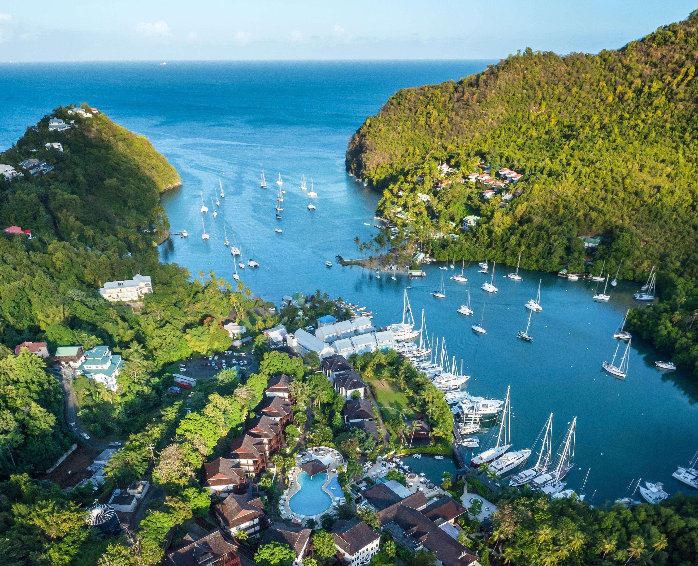 Marigot Bay Resort And Marina Экстерьер фото